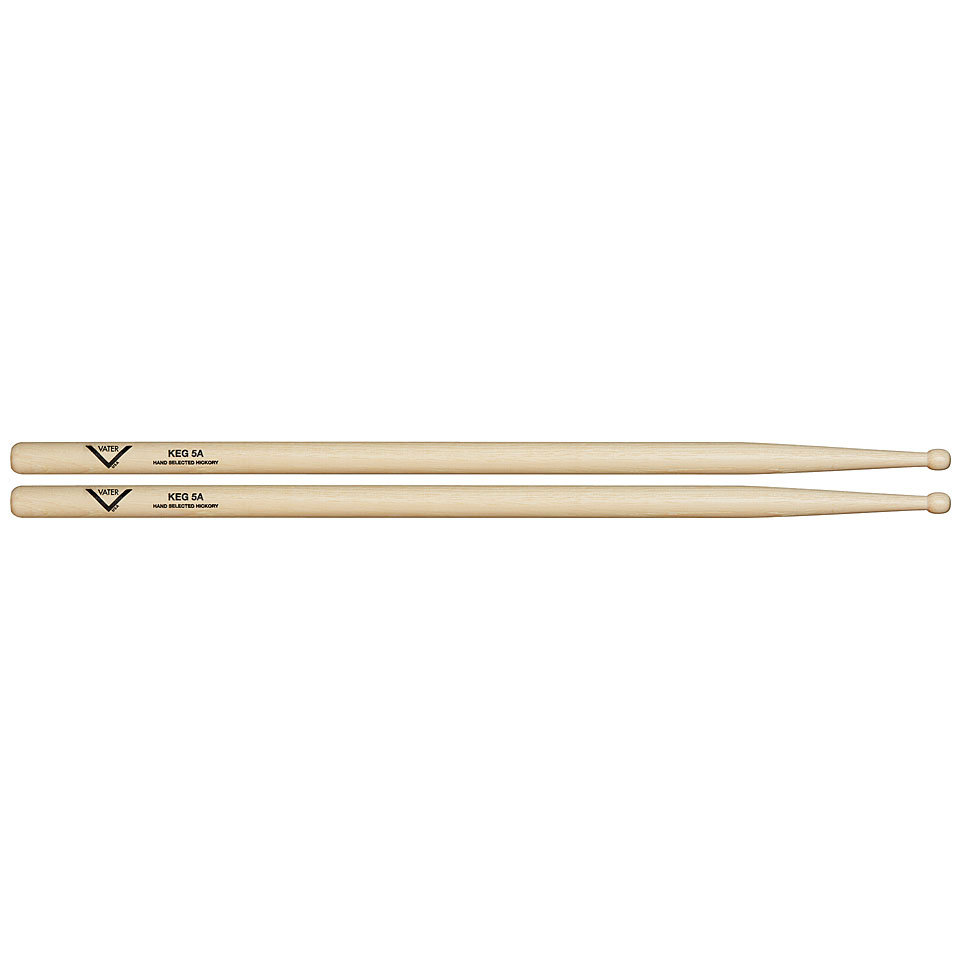 Vater American Hickory VHK5AW Keg 5A (Wood) Drumsticks von Vater