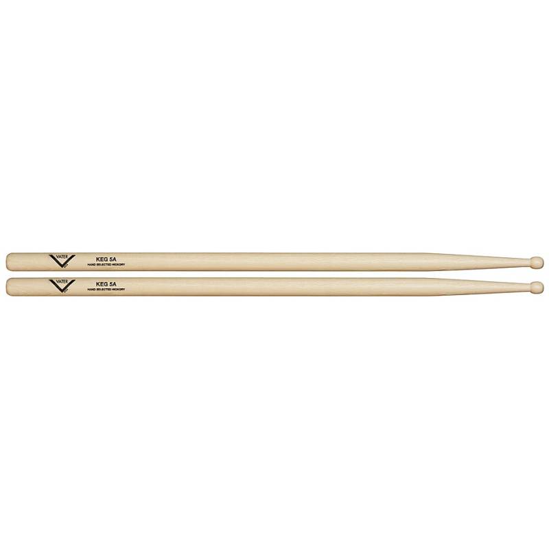 Vater American Hickory VHK5AW Keg 5A (Wood) Drumsticks von Vater