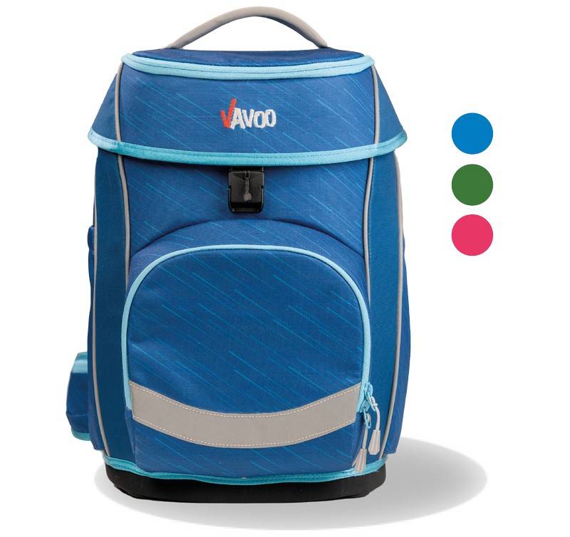 Vavoo Schulranzen Set Quin Light Blue 6-tlg. von Vavoo