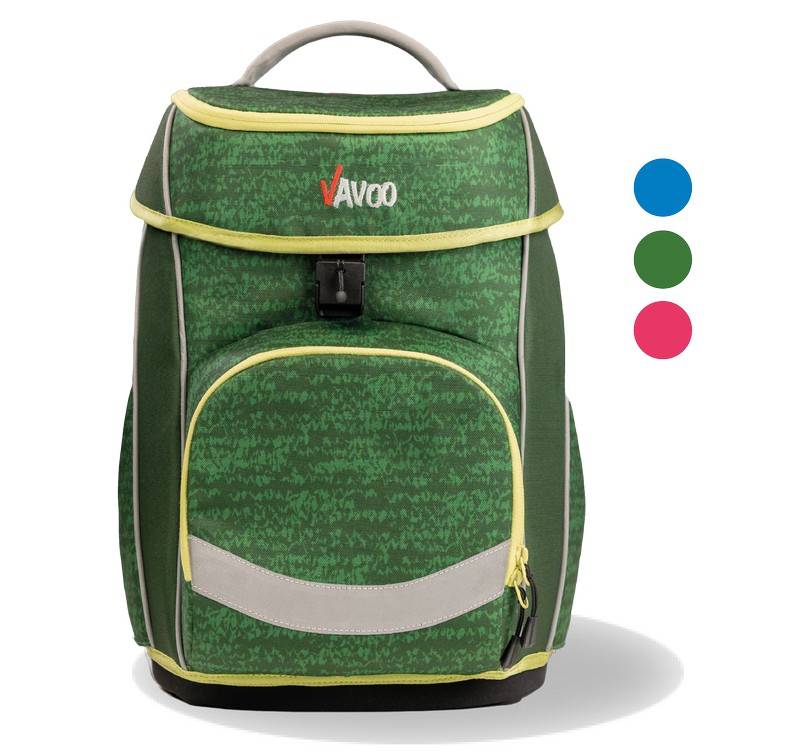 Vavoo Schulranzen Set Quin Light Green 6-tlg. von Vavoo