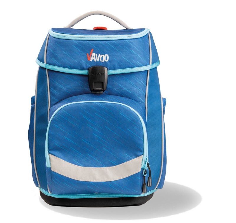 Vavoo Schulranzen Set Quin Pro Blue 6-tlg. von Vavoo