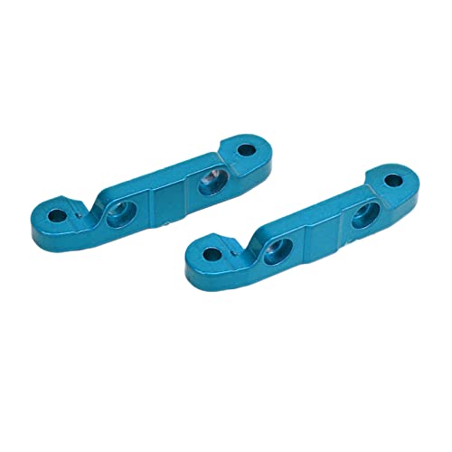 VBESTLIFE 2PCS RC Arm Code, RC Vorder- und Hinterarmcode 37,5 Mm Zinklegierung für SCY 16101 16102 16103 16201 1/16 RC Car (Blau) von VBESTLIFE