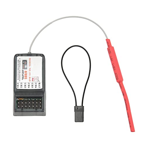 VBESTLIFE FS R6B RC Empfänger, 2.4Ghz 6CH RC Transmitter Ersatz Empfänger für FlySky I6 I10 TH9X FS CT6B FS T6 von VBESTLIFE