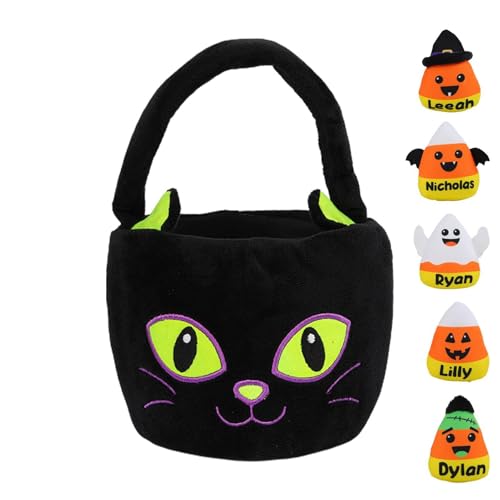 Vbnuyhim Halloween-Spielzeug für Kleinkinder,Halloween-Stofftier, Halloween-Spielset -Plüsch, Halloween-Spielzeug, Kuscheltiere für Babys, Mädchen, Dekoration von Vbnuyhim