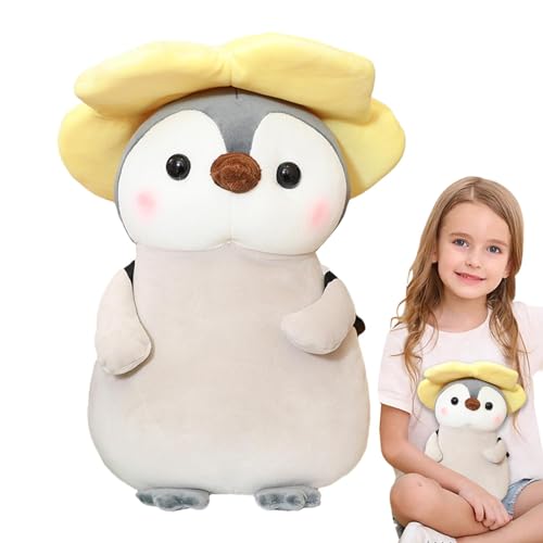 Vbnuyhim Pinguin aus Plüsch, Plüsch-Pinguin | Plushies Pinguin Plüschspielzeug | Plüschspielzeug 9 Zoll, weiche Tiere für Erwachsene und Mädchen, niedlicher bequemer Pinguin von Vbnuyhim