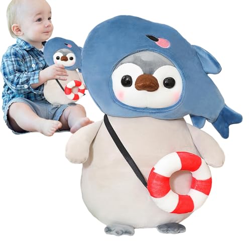 Vbnuyhim Plüschtier Pinguin, Pinguin aus Plüsch | Plushies Pinguin Plüschspielzeug, Plüschspielzeug 9 Zoll, weiche Tiere für Erwachsene und Mädchen, niedlicher Pinguin, bequem von Vbnuyhim