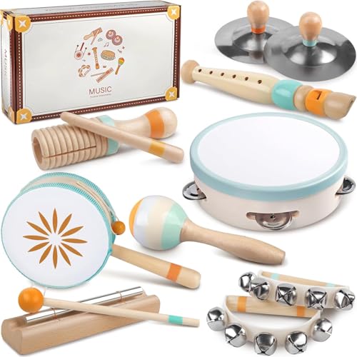 Baby Musical Instruments，Wooden Percussion Instruments Set von Vbrisi