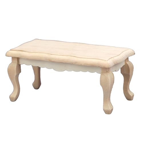 Vdaxvme Dollhouses Miniaturmöbel Holz Tisch Kaffeepuppen Hausmöbel Spielzeug 1:12 Skala Dollhouses Wohnzimmerzubehör Vdaxvme Dollhouses Miniaturmöbel Holz Tisch Kaffeepuppen Hausmöbel Spielzeug 1:12 Skala Dollhouses Wohnzimmerzubehör von Vdaxvme