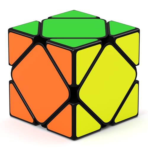 Vdealen Irregular Zauberwürfel Speed Cube Zauberwürfel Original, Glatte Magic Cube für und Fortgeschrittene, Festival Geschenk für Kinder Teenager Kindergeparty(Skewb Cube) von Vdealen