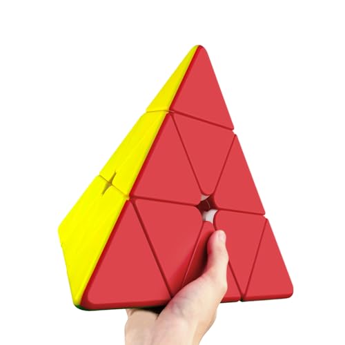 Vdealen großer Pyramide Zauberwürfel Dreieck Cube, 27.5cm Pyraminx Magic Cube für Anfänger und Fortgeschrittene Vdealen großer Pyramide Zauberwürfel Dreieck Cube, 27.5cm Pyraminx Magic Cube für Anfänger und Fortgeschrittene von Vdealen