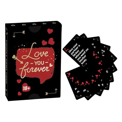 Couples Card Game, Conversation Cards Couples, Date Night Cards, 50 Cards Deck, Challenges Card Game, Valentine's Day Game, Board Game Couples, Couples Date Night, Couples Challenge Cards von Veasbuu