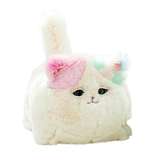 Interactive Kitten Toy, Stuffed Cat Plush Toy, Pretend Play Cat Toy, Plush Interactive Toy, Electronic Cat Toy, Tail Wagging Kitten Toy, Interactive Cat Plush, Electronic Plush Cat, Kids Kitten Toy von Veasbuu