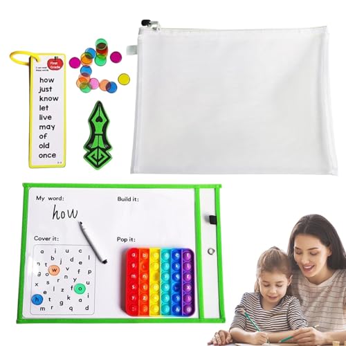 Writing Flash Cards Kindergarten, English Teaching Aids, Erasable Learning Cards, High-Frequency Word Cards, English Learning Set, Kids English Flashcards, Kindergarten Flash Cards, English von Veasbuu