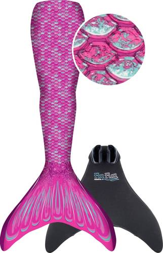 Fin Fun Meerjungfrau Mermaidens pink S von Vedes