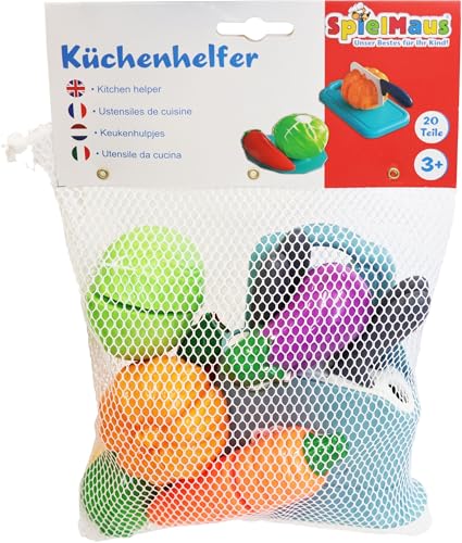 SpielMaus Küche Küchenhelfer, 20-teilig von Vedes