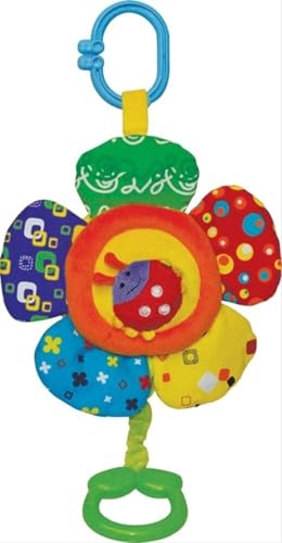 Spielmaus Baby Spieluhr mit Knisterblumen von Vedes