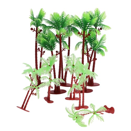 Veemoon 10 Stück Teiliges Miniatur Kokosnussbaum Realistische Sandtisch Deko Langlebige Künstliche Bäume für DIY Terrarien Puppenhaus Aquarien und Mini landschaften Veemoon 10 Stück Teiliges Miniatur Kokosnussbaum Realistische Sandtisch Deko Langlebige Künstliche Bäume für DIY Terrarien Puppenhaus Aquarien und Mini landschaften von Veemoon