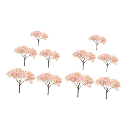 Veemoon 10 Stück Teiliges Miniatur kirschblütenbäume Naturgetreue Farbenfrohe Landschaftsbäume in Verschiedenen für Sandtisch dioramen und Modellbau Dekoratives Gartenornament Veemoon 10 Stück Teiliges Miniatur kirschblütenbäume Naturgetreue Farbenfrohe Landschaftsbäume in Verschiedenen für Sandtisch dioramen und Modellbau Dekoratives Gartenornament von Veemoon