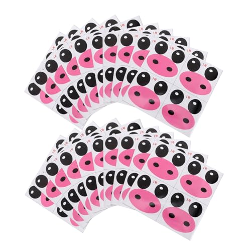 Veemoon 120 Stück Niedliche Cartoon-augen-aufkleber Zum Basteln, DIY Handgemachte Schweine-bastelaufkleber Für Luftballons, Zuckerwatte, Scrapbooking, Journaling, Dekoration Veemoon 120 Stück Niedliche Cartoon-augen-aufkleber Zum Basteln, DIY Handgemachte Schweine-bastelaufkleber Für Luftballons, Zuckerwatte, Scrapbooking, Journaling, Dekoration von Veemoon