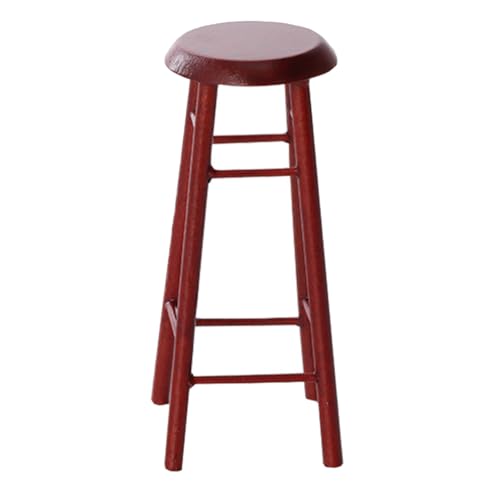 Veemoon 1stk Puppenhaus Mini Hocker, Puppenhaus Requisiten Stuhl Mini-Hausbedarf Barhocker HöLzern Miniatur -SzenenzubehöR Veemoon 1stk Puppenhaus Mini Hocker, Puppenhaus Requisiten Stuhl Mini-Hausbedarf Barhocker HöLzern Miniatur -SzenenzubehöR von Veemoon