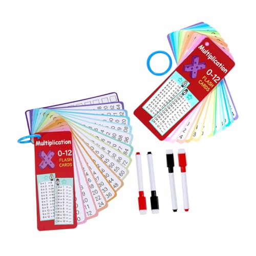 Veemoon 2sätze Lernkarten Multiplikation Und Division Für Junge Mädchen Abwischbare Mathe-übungskarten Mit Ring Mathe-lernhilfen Für Kindergarten Und Grundschule Papierkarten Für Veemoon 2sätze Lernkarten Multiplikation Und Division Für Junge Mädchen Abwischbare Mathe-übungskarten Mit Ring Mathe-lernhilfen Für Kindergarten Und Grundschule Papierkarten Für von Veemoon