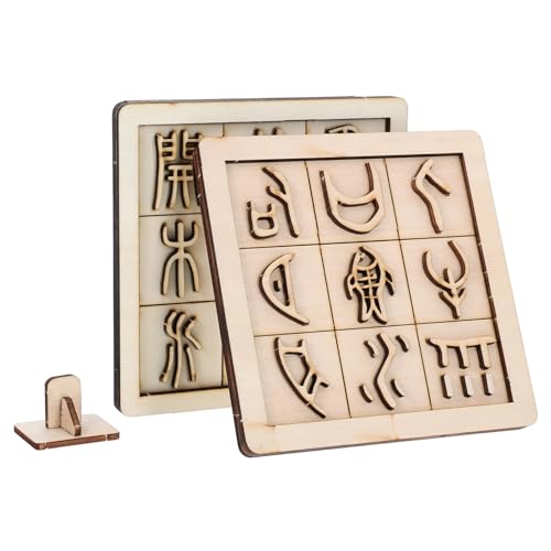 Veemoon 2 Satz Typografie Lerntafel aus Holz Lernspielzeug für Brettspiel Lernen Stammlernspielzeug Stamm Lernspielzeug pädagogisches Brettspiel hölzern Beige Veemoon 2 Satz Typografie Lerntafel aus Holz Lernspielzeug für Brettspiel Lernen Stammlernspielzeug Stamm Lernspielzeug pädagogisches Brettspiel hölzern Beige von Veemoon