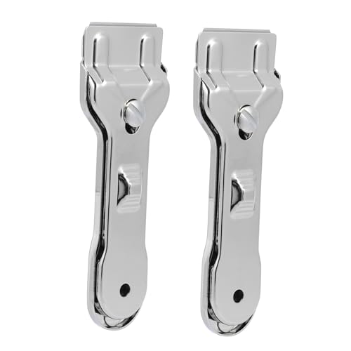 Veemoon 2 Stück Edelstahl Glasschaber Ceranfeldschaber mit Doppelter Sicherer Aufkleber und Klebereste Entferner für Glas Keramik Stabiler Malerspachtel für Haushalt und Werkstatt Veemoon 2 Stück Edelstahl Glasschaber Ceranfeldschaber mit Doppelter Sicherer Aufkleber und Klebereste Entferner für Glas Keramik Stabiler Malerspachtel für Haushalt und Werkstatt von Veemoon