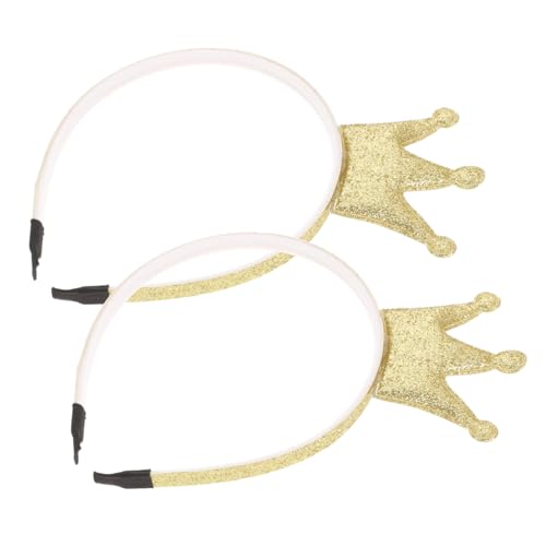 Veemoon 2 Stück Glänzendes Goldfarbenes Stirnband Mädchen Funkelnder Haarschmuck für Partys und Geburtstagsfeiern Leichtes Langlebiges Mädchenhaar accessoire mit Elegantem Design Veemoon 2 Stück Glänzendes Goldfarbenes Stirnband Mädchen Funkelnder Haarschmuck für Partys und Geburtstagsfeiern Leichtes Langlebiges Mädchenhaar accessoire mit Elegantem Design von Veemoon