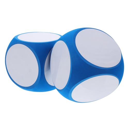 Veemoon 2 Stück Große Beschreibbare Schaumstoff würfel Abwischbare DIY Lernwürfel für Schule und Familie Wiederverwendbare Jumbo Dice für Kreative Spiele und Unterrichtsaktivitäten Veemoon 2 Stück Große Beschreibbare Schaumstoff würfel Abwischbare DIY Lernwürfel für Schule und Familie Wiederverwendbare Jumbo Dice für Kreative Spiele und Unterrichtsaktivitäten von Veemoon