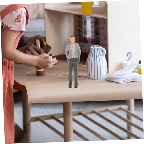 Veemoon 26 Stück Maßstab Realistische Modellfiguren für DIY Puppenhaus Kleine Menschen und Dekoration für Mini Landschaft und Sammlungen Veemoon 26 Stück Maßstab Realistische Modellfiguren für DIY Puppenhaus Kleine Menschen und Dekoration für Mini Landschaft und Sammlungen von Veemoon