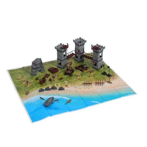 Veemoon 293 Stück Teiliges Piraten-Ritter Soldaten mit Mini-Armee Figuren und Militärischen Sandtisch-zubehör Detailreiche Kunststoff Soldaten für Geburtstagsspielzeug und Kreative Veemoon 293 Stück Teiliges Piraten-Ritter Soldaten mit Mini-Armee Figuren und Militärischen Sandtisch-zubehör Detailreiche Kunststoff Soldaten für Geburtstagsspielzeug und Kreative von Veemoon