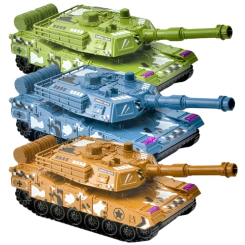 Veemoon 3 Stück Teiliges Retro Panzer Modell aus Langlebigem Material Realistische Zugfunktion Buntes Miniatur Tank zur Kinderbildung Dekoratives Fahrzeug Veemoon 3 Stück Teiliges Retro Panzer Modell aus Langlebigem Material Realistische Zugfunktion Buntes Miniatur Tank zur Kinderbildung Dekoratives Fahrzeug von Veemoon