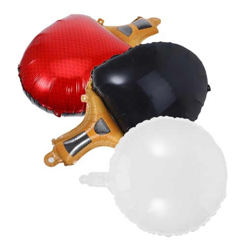 Veemoon 3 Tischtennis-Luftballons Aluminium-Luftballons Mit Sport-Thema Für Party-Dekorationen Für Hochzeiten Geburtstage Wettbewerbe Veemoon 3 Tischtennis-Luftballons Aluminium-Luftballons Mit Sport-Thema Für Party-Dekorationen Für Hochzeiten Geburtstage Wettbewerbe von Veemoon