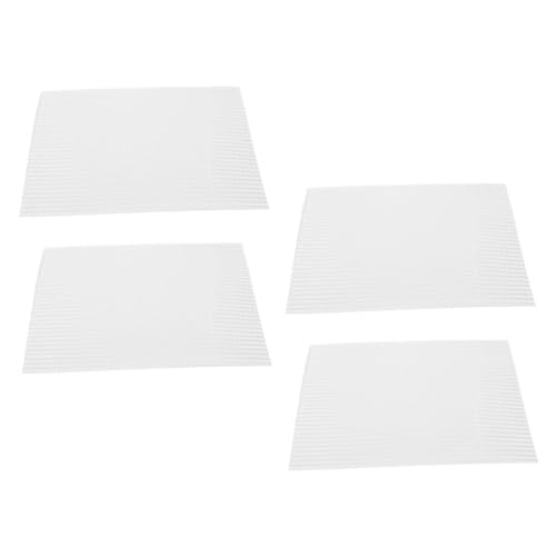 Veemoon 4 Stück Maßstab Langlebige Europäische Stil Dachplatten für Puppenhaus Authentische Weiße DIY Dachdekoration für Modellbau und Sandtisch Szenen Veemoon 4 Stück Maßstab Langlebige Europäische Stil Dachplatten für Puppenhaus Authentische Weiße DIY Dachdekoration für Modellbau und Sandtisch Szenen von Veemoon