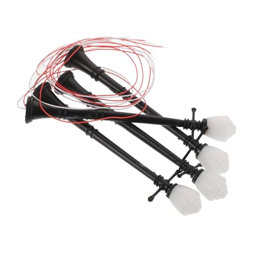 Veemoon 4 Stück Miniatur Straßenlaternen Doppelköpfige LED Gartenlampen Modell Filigrane Architektur sandtable deko Einfache Montage Detailreiche Mikro Landschaft Beleuchtung Veemoon 4 Stück Miniatur Straßenlaternen Doppelköpfige LED Gartenlampen Modell Filigrane Architektur sandtable deko Einfache Montage Detailreiche Mikro Landschaft Beleuchtung von Veemoon