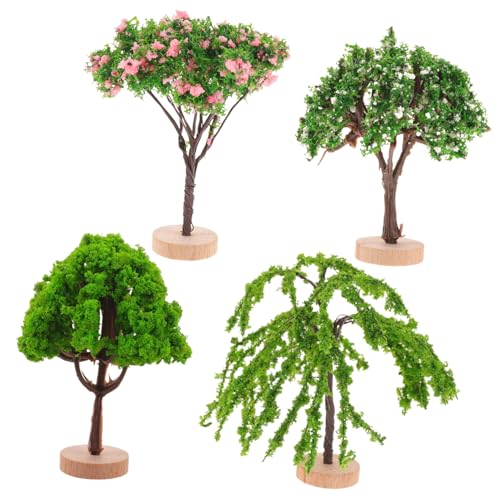 Veemoon 4 Stück Simulations Landschaftsbaum Simulierte Kleine Bäume Basteln Kiefernmodellmaterial Mini Gartendekoration Ornament Miniaturbäume Mit Sockeln Miniatur Kunstbäume Veemoon 4 Stück Simulations Landschaftsbaum Simulierte Kleine Bäume Basteln Kiefernmodellmaterial Mini Gartendekoration Ornament Miniaturbäume Mit Sockeln Miniatur Kunstbäume von Veemoon