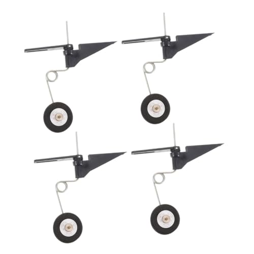 Veemoon 4 Stück Teiliges Rc Flugzeug Heckrad Untergestell für Modellflugzeuge kompatibel mit Stabiler Landung Einfach zu Montieren für Outdoor-DIY-projekte Veemoon 4 Stück Teiliges Rc Flugzeug Heckrad Untergestell für Modellflugzeuge kompatibel mit Stabiler Landung Einfach zu Montieren für Outdoor-DIY-projekte von Veemoon