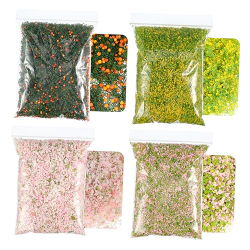 Veemoon 4packungen Pack DIY Modellbaum Foliage Für Miniatur Landschaften Realistische Streumaterialien Für Architektur Und Tabletop-Spiele Vielfältige Farben Für Kreative Projekte Veemoon 4packungen Pack DIY Modellbaum Foliage Für Miniatur Landschaften Realistische Streumaterialien Für Architektur Und Tabletop-Spiele Vielfältige Farben Für Kreative Projekte von Veemoon