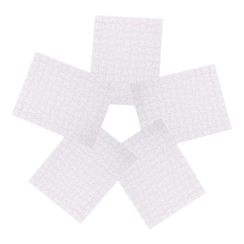 Veemoon 5 Blätter Teiliges Blanko holzpuzzle DIY Sublimationspuzzle für Thermotransfer Leere Puzzleplatten zum Bemalen und Gestalten Inspirierendes Bastelset für Individuelle Veemoon 5 Blätter Teiliges Blanko holzpuzzle DIY Sublimationspuzzle für Thermotransfer Leere Puzzleplatten zum Bemalen und Gestalten Inspirierendes Bastelset für Individuelle von Veemoon