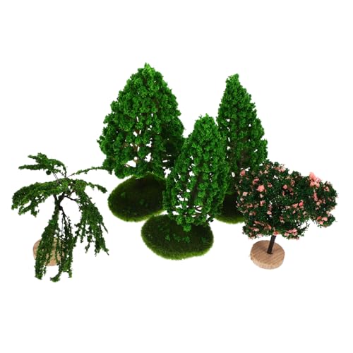 Veemoon 5 Stück Teiliges Miniatur Landschaftsbaum aus Langlebigem Kunststoff Detailreich und Farbenfroh Vielseitig Einsetzbar als Dekoration für und Modellbau Kompakt für Vielseitige Veemoon 5 Stück Teiliges Miniatur Landschaftsbaum aus Langlebigem Kunststoff Detailreich und Farbenfroh Vielseitig Einsetzbar als Dekoration für und Modellbau Kompakt für Vielseitige von Veemoon