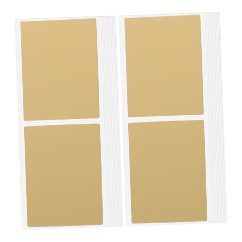 Veemoon 50 Stück Goldene Rechteckige Beschichtete Rubbelkarten für Überraschungsspiele und Grußkarten Versteckte Scratch Off Karten mit Glatter Kratzbeschichtung Festliche Spielkarten Veemoon 50 Stück Goldene Rechteckige Beschichtete Rubbelkarten für Überraschungsspiele und Grußkarten Versteckte Scratch Off Karten mit Glatter Kratzbeschichtung Festliche Spielkarten von Veemoon