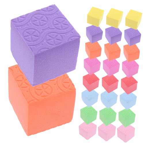 Veemoon 50 Stück Teiliges Bunte Schaumstoff Bausteine Kleine Würfel Kindgerechtes Lernspielzeug Sichere Materialien Pädagogisches Bauspielzeug für Vorschule und Kindergarten Veemoon 50 Stück Teiliges Bunte Schaumstoff Bausteine Kleine Würfel Kindgerechtes Lernspielzeug Sichere Materialien Pädagogisches Bauspielzeug für Vorschule und Kindergarten von Veemoon