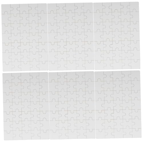 Veemoon 6 Blätter Holzpuzzle Blanko Sublimation DIY Jigsaw Puzzle Teile zum Selbstgestalten Hitzebeständig für Bildübertragung Bemalbar für Basteln und Partygestaltung Veemoon 6 Blätter Holzpuzzle Blanko Sublimation DIY Jigsaw Puzzle Teile zum Selbstgestalten Hitzebeständig für Bildübertragung Bemalbar für Basteln und Partygestaltung von Veemoon