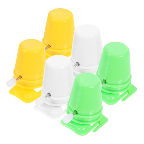 Veemoon 6 Stück Teiliges Aufziehspielzeug Laufmechanismus DIY Roboter Bastelset mit Farben für Tonhandwerk und Kreative Robotermodelle Veemoon 6 Stück Teiliges Aufziehspielzeug Laufmechanismus DIY Roboter Bastelset mit Farben für Tonhandwerk und Kreative Robotermodelle von Veemoon