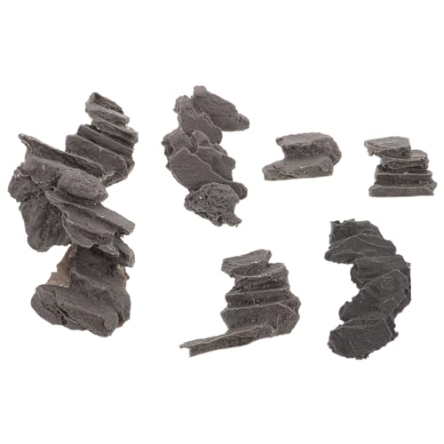 Veemoon 6 Stück Teiliges Miniatur Stein Treppen aus Langlebigem Material Fein Detaillierte Diorama für Mikrolandschaften Installieren für Garten Sandtisch und Modelle Veemoon 6 Stück Teiliges Miniatur Stein Treppen aus Langlebigem Material Fein Detaillierte Diorama für Mikrolandschaften Installieren für Garten Sandtisch und Modelle von Veemoon