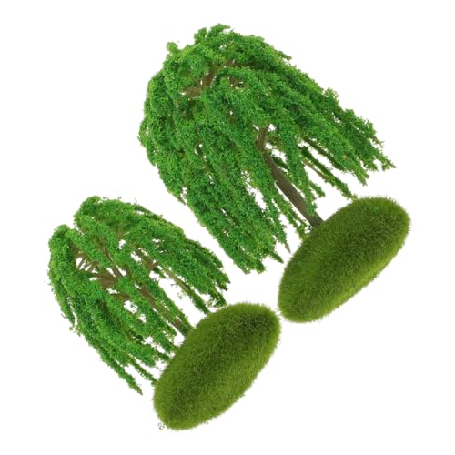 Veemoon 6 Stück Teiliges Miniaturmodell Bäume Realistische Plastik-weiden Widerstandsfähig gegen Verblassen und Verformung für Diorama Modellbau Miniaturzug und Sandtisch Veemoon 6 Stück Teiliges Miniaturmodell Bäume Realistische Plastik-weiden Widerstandsfähig gegen Verblassen und Verformung für Diorama Modellbau Miniaturzug und Sandtisch von Veemoon