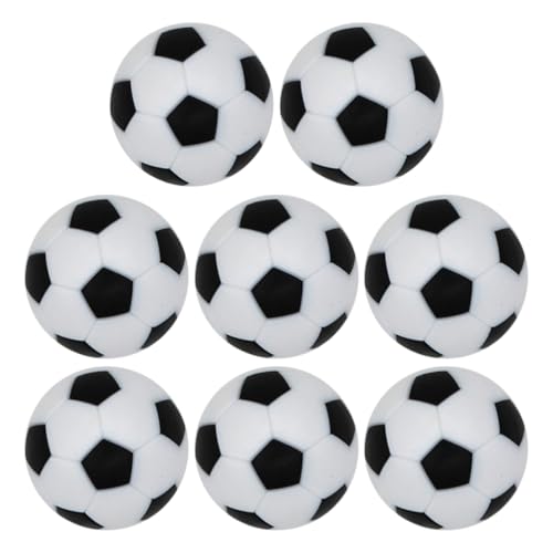 Veemoon 8Pcs Mini -Foosball -Balls Tischfußball Ersatzkugeln Desk Game Accessoires Foosball Ersatzkugeln Foosball Ball Foosballs Ersatzbällchen Mini -Ball Tischfußball -Ornamente von Veemoon