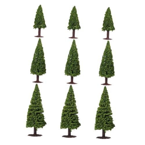 Veemoon 9 Stück Teiliges Miniatur Modellbäume in Militärgrün Vielseitige Bäume für Architektur Modellbau Eisenbahnlandschaften und DIY Dekoration Detailgetreu und Langlebig Veemoon 9 Stück Teiliges Miniatur Modellbäume in Militärgrün Vielseitige Bäume für Architektur Modellbau Eisenbahnlandschaften und DIY Dekoration Detailgetreu und Langlebig von Veemoon