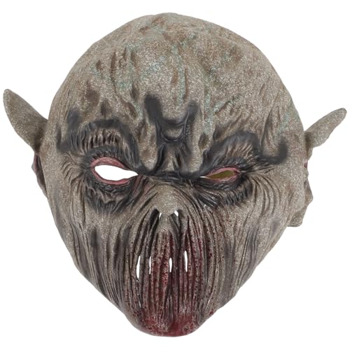 Veemoon Gruselige Halloween Maske Für Erwachsene – Scary Monster Maske Für Kostümparty - Cosplay Und Schaurige Anlässe – Alien Design Kopfmaske von Veemoon