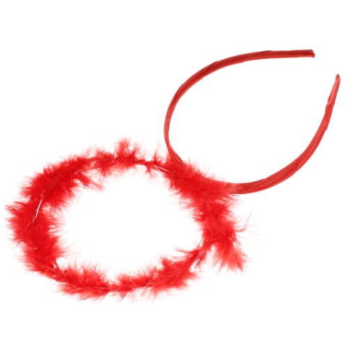 Veemoon Haarreif Kopfschmuck Rotes Party Kostüm Accessoire Kinderfreundlich Komfortabel Langlebig Für Halloween Karneval Cosplay Festliche Feiern Veemoon Haarreif Kopfschmuck Rotes Party Kostüm Accessoire Kinderfreundlich Komfortabel Langlebig Für Halloween Karneval Cosplay Festliche Feiern von Veemoon